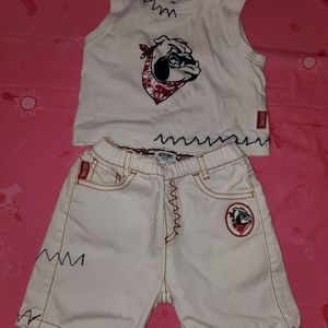 Baby mochino sz 9m summer outfit